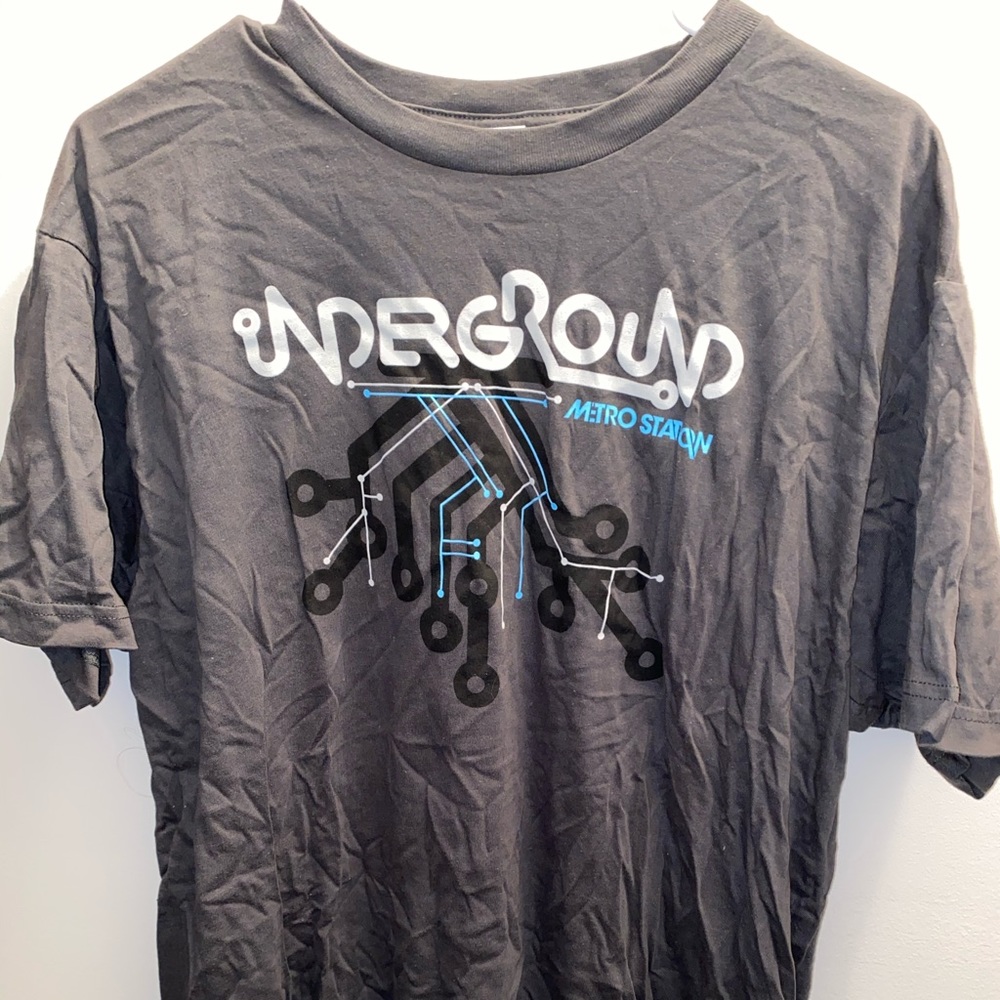 Metro Station Underground Fanclub TShirt